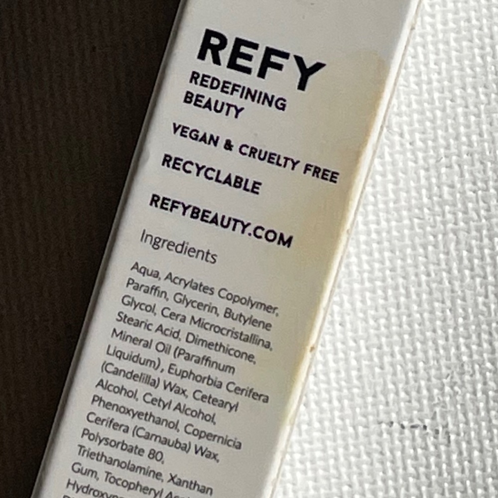 REFY Brow Sculpt, clear.